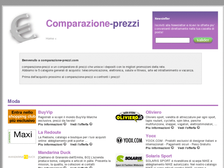 www.comparazione-prezzi.com