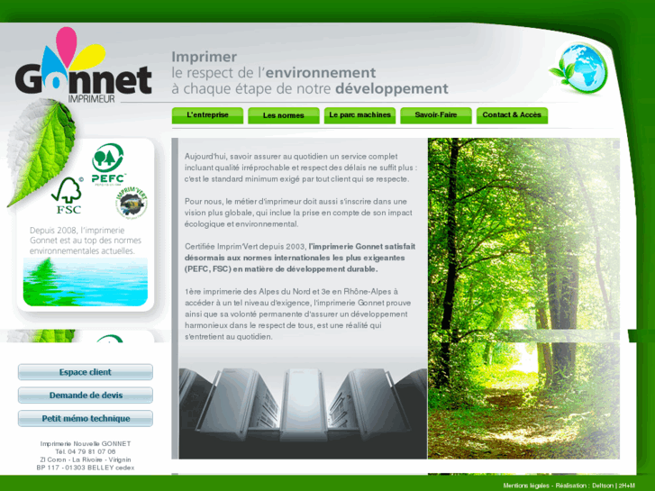 www.gonnet-imprimeur.com