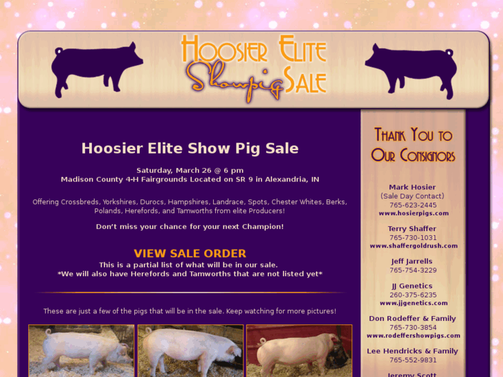 www.hoosierelitesale.com