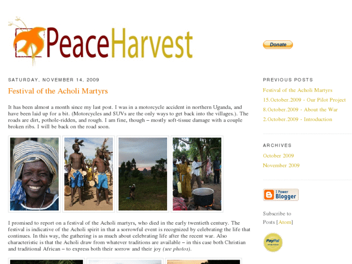 www.peaceharvest.org