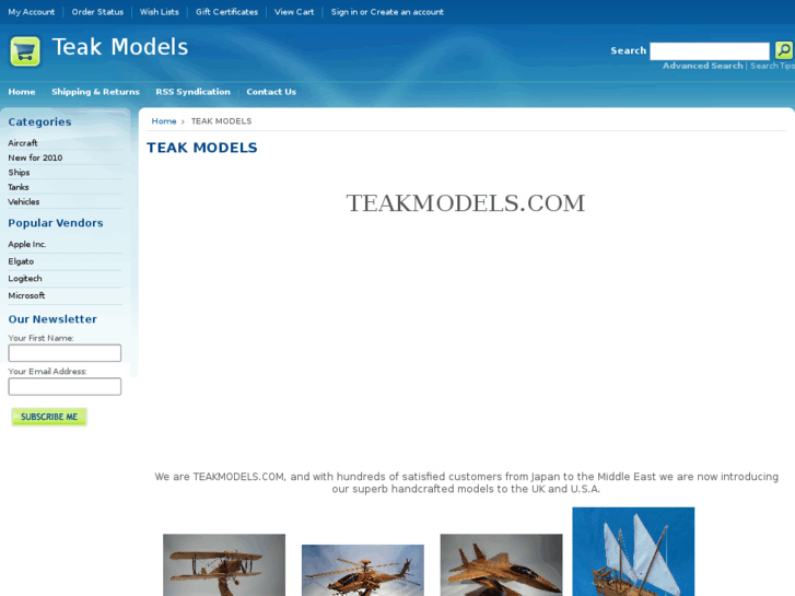 www.teakmodels.com