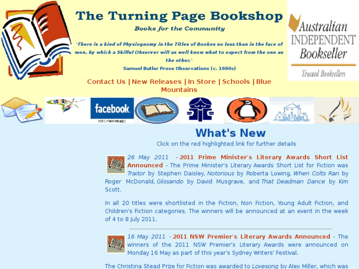 www.theturningpagebookshop.com.au