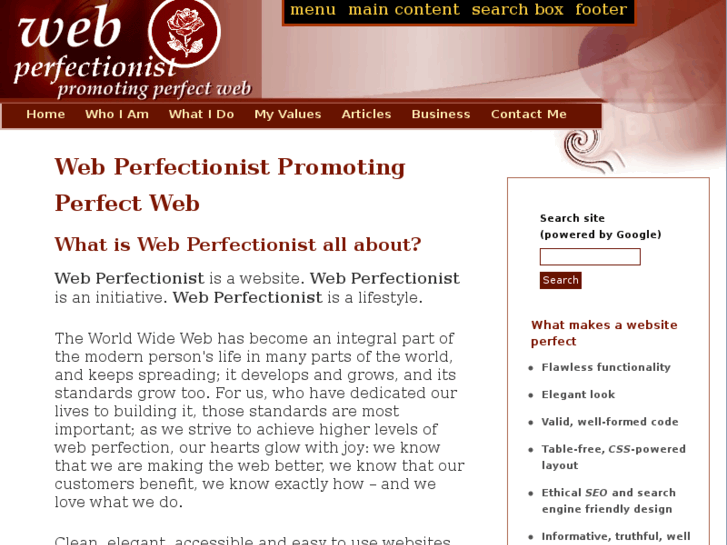 www.webperfectionist.com