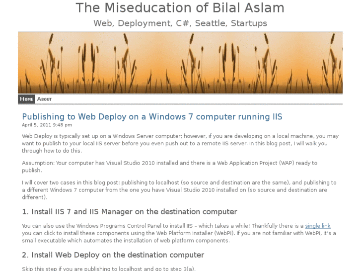 www.bilalaslam.com