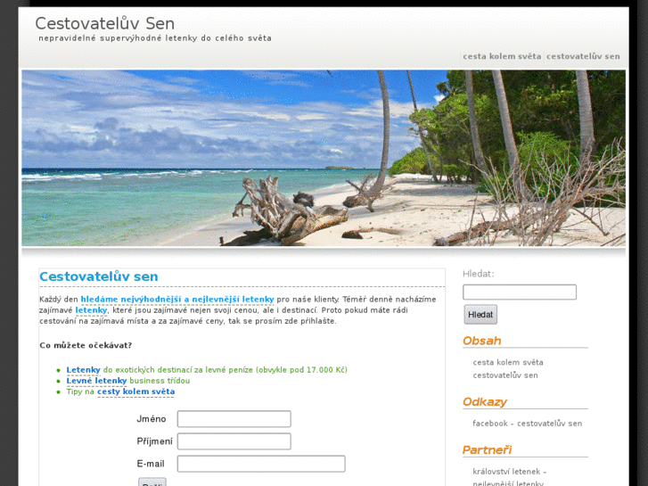 www.cestovateluvsen.cz