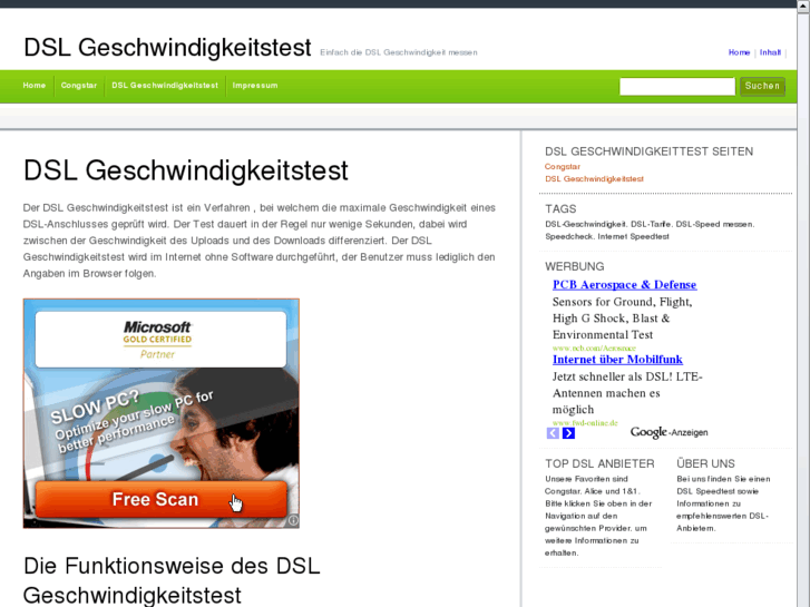 www.dslgeschwindigkeitstest.com