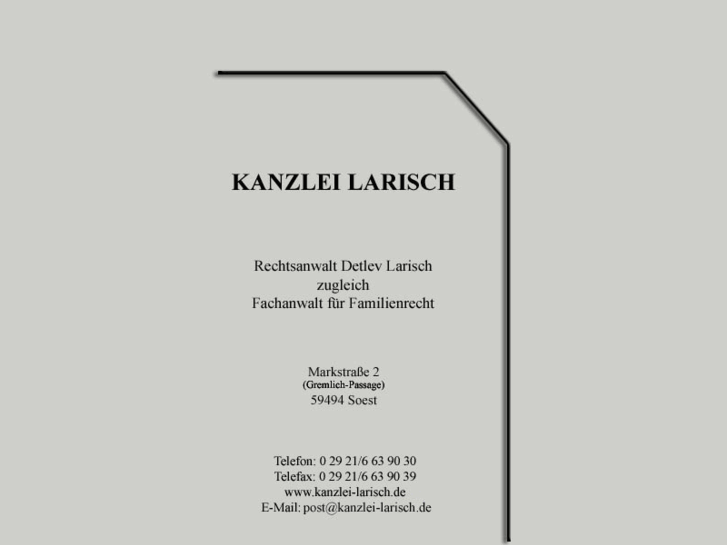 www.kanzlei-larisch.de