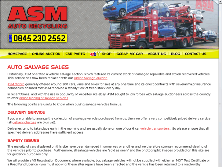 www.motor-vehicle-salvage.co.uk