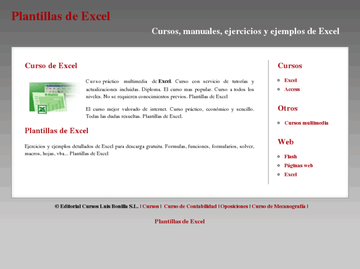 www.plantillasdeexcel.com