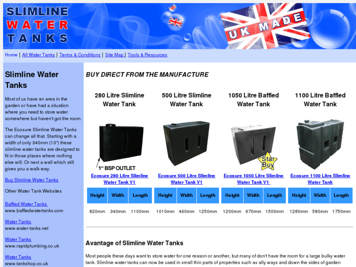 www.slimlinewatertanks.co.uk