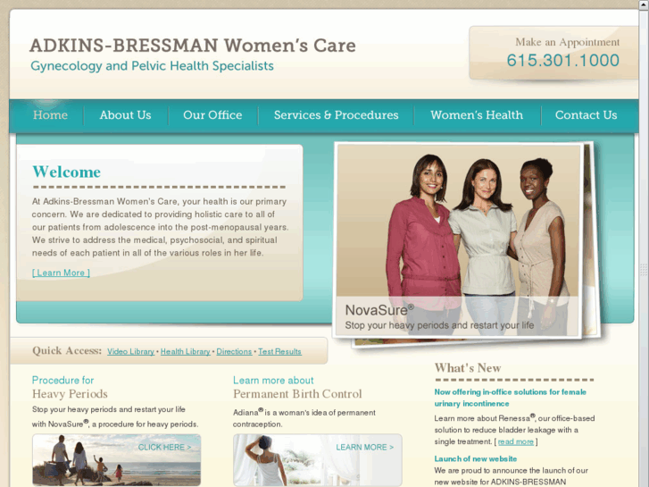 www.adkinsbressmanwomenscare.com