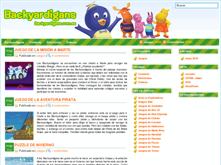 www.backyardigans.com.es