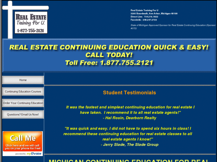 www.continuingeducationforrealestateagents.com