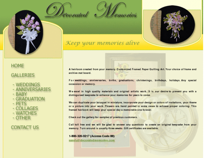 www.decoratedmemories.com