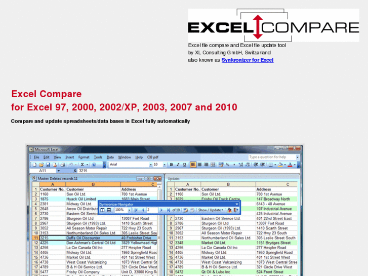 www.excelcompare.com