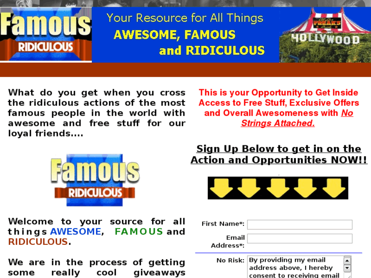 www.famousrediculous.com