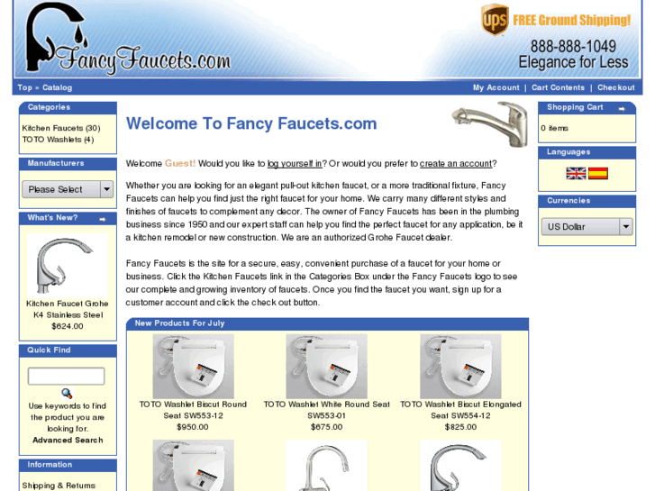 www.fanceyfaucet.com