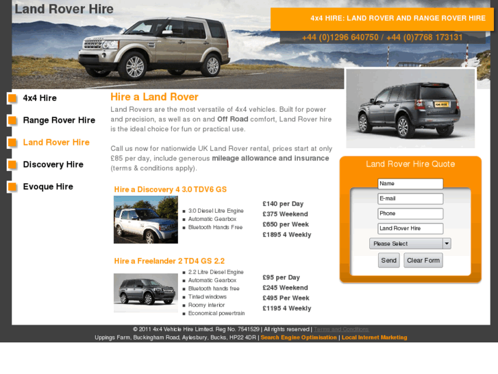 www.land-rover-hire.co.uk