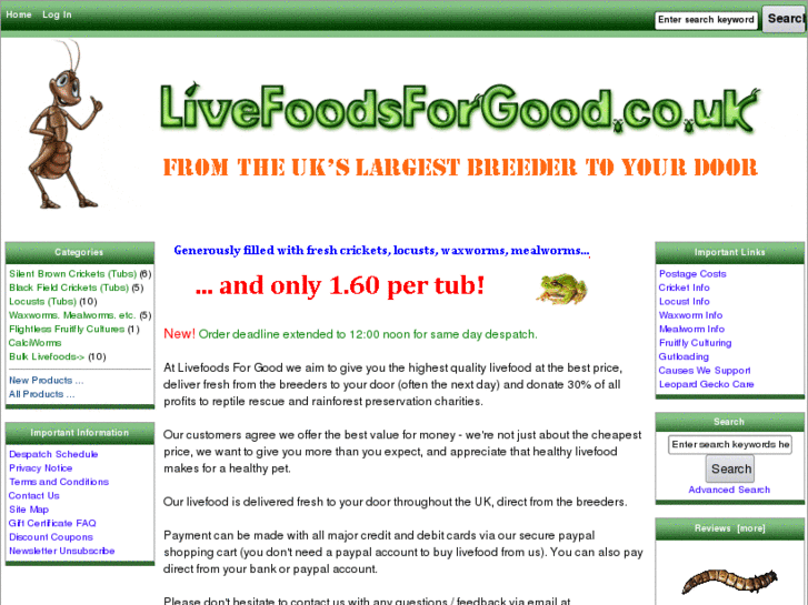 www.livefoodsforgood.co.uk