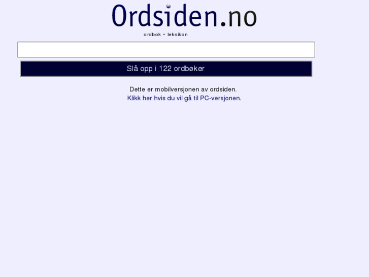 www.ordsiden.mobi