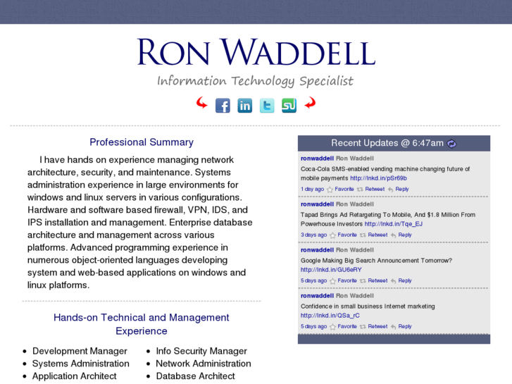 www.ronwaddell.com