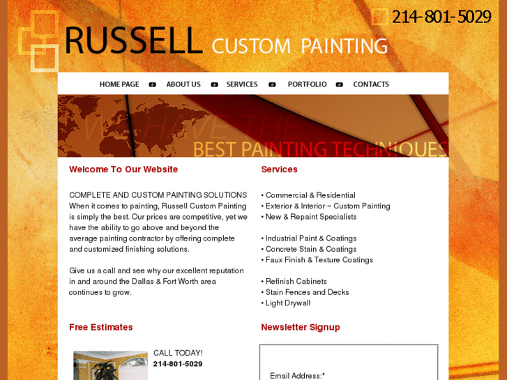 www.russellcustompainting.com