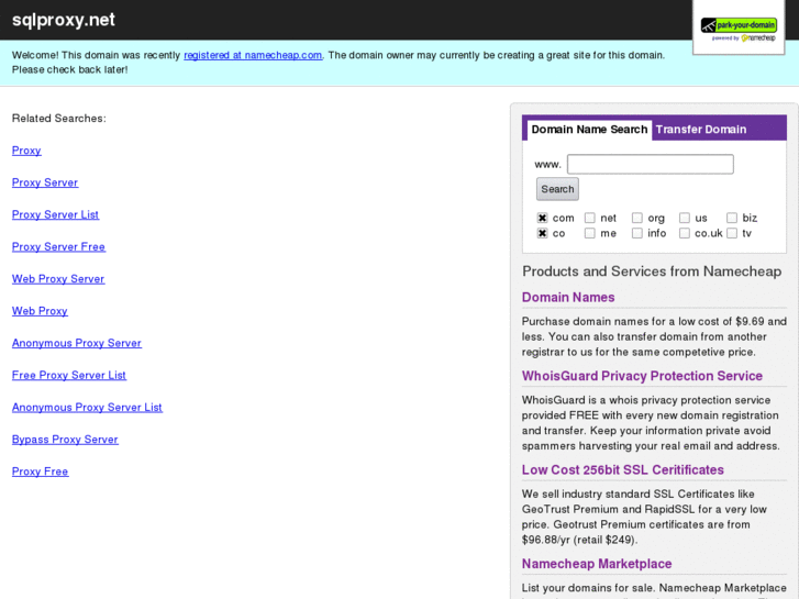 www.sqlproxy.net
