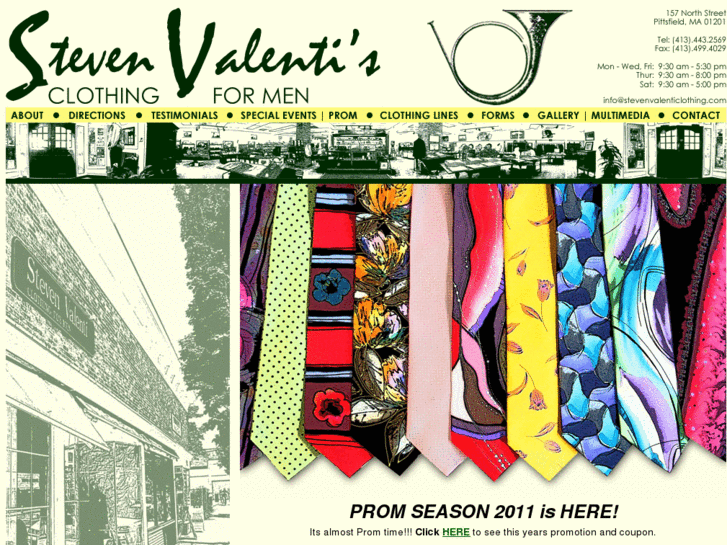 www.stevenvalenticlothing.com