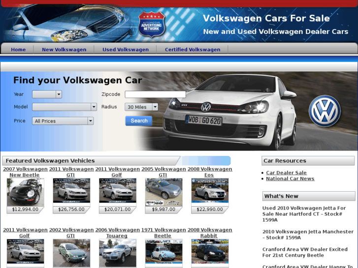 www.usedvolkswagencars.net