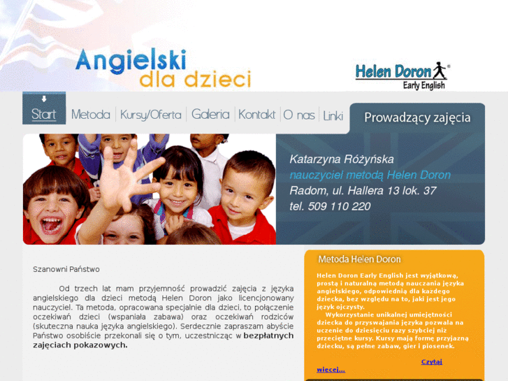 www.angielskidladzieci.radom.pl