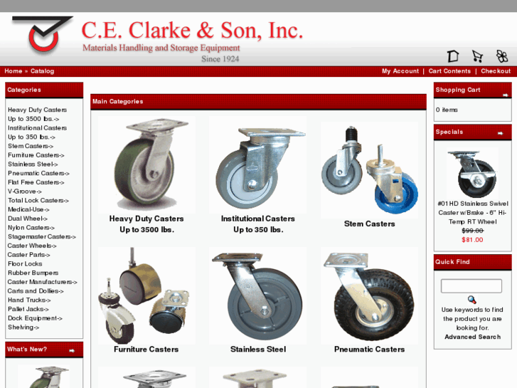 www.clarkecasters.com
