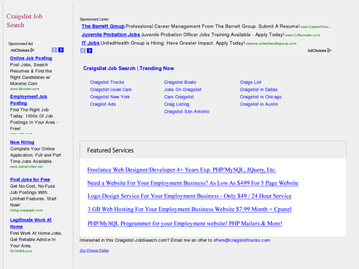 www.craigslist-jobsearch.com