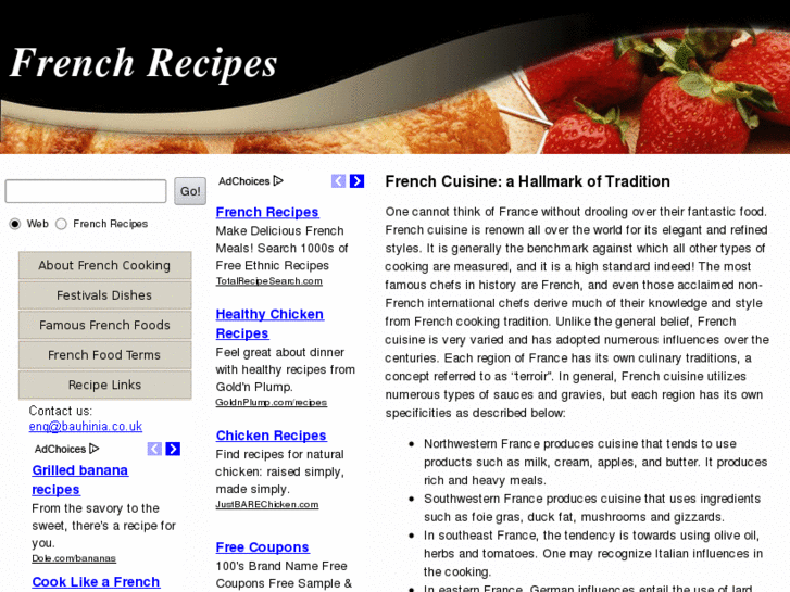 www.frenchrecipes.org.uk