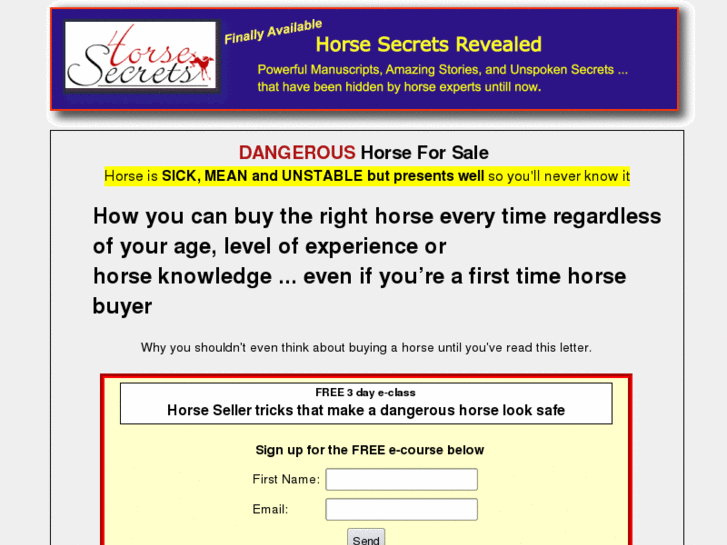 www.horsesecrets.com