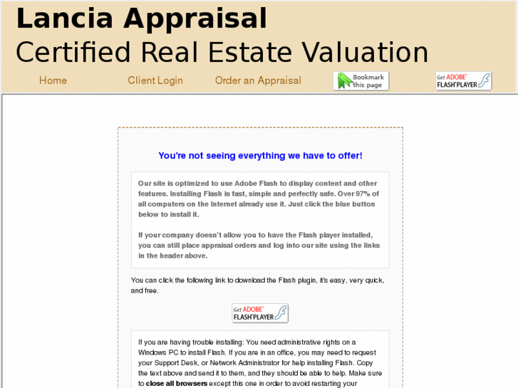 www.lanciaappraisal.com