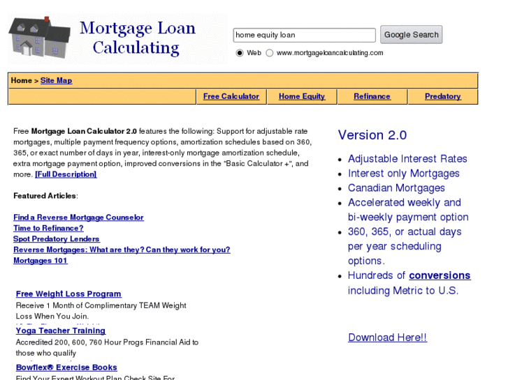 www.mortgageloancalculating.com