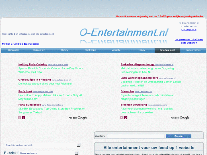 www.o-entertainment.nl