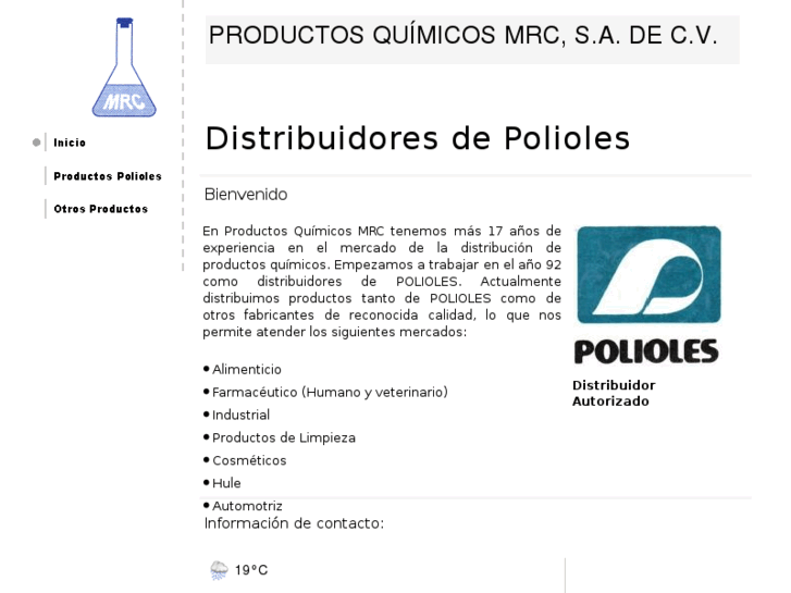 www.quimicosmrc.com