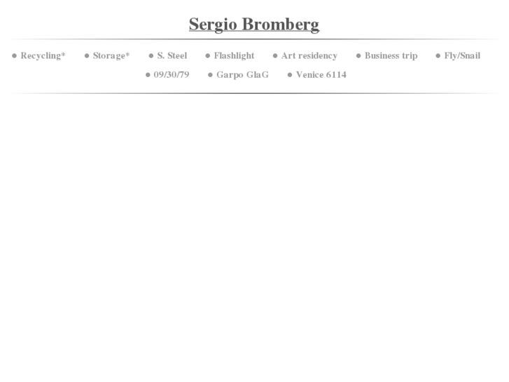 www.sergiobromberg.com