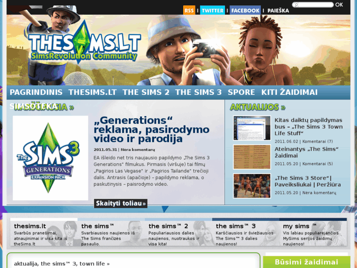 www.thesims.lt