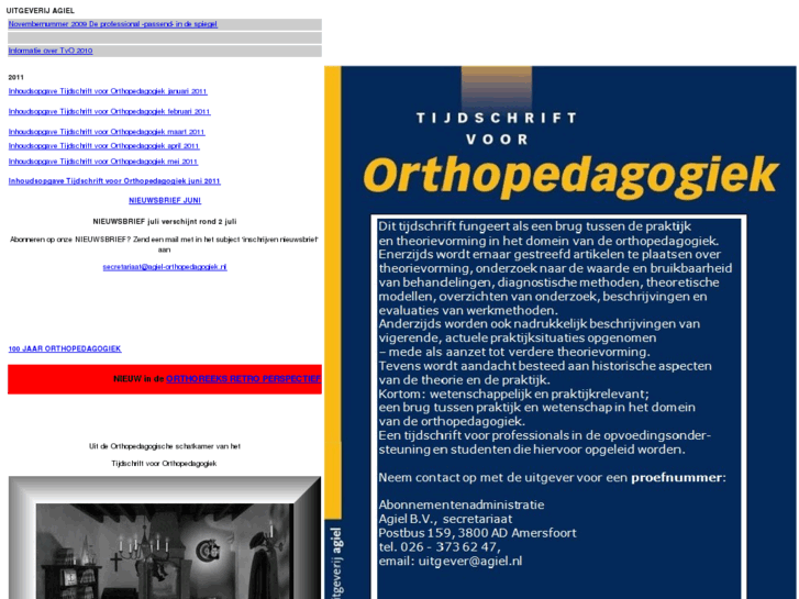 www.tijdschriftvoororthopedagogiek.nl