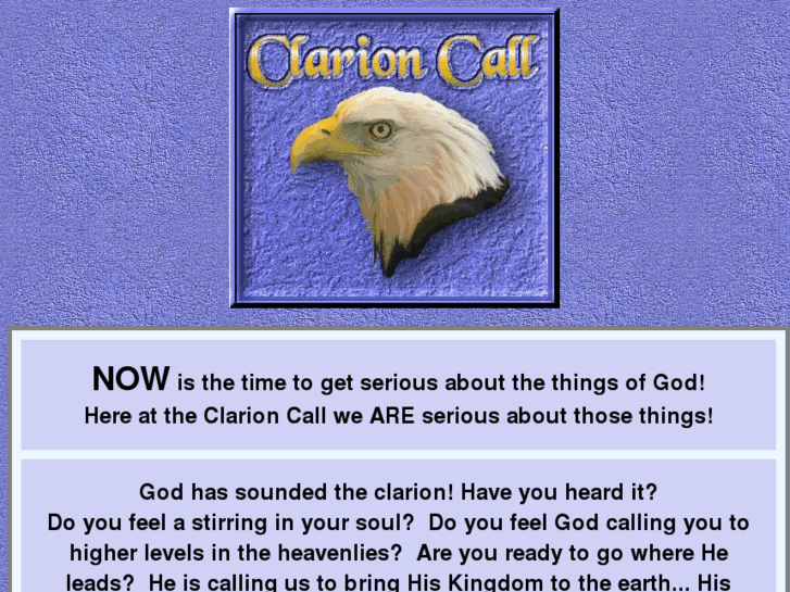 www.clarion-call.org