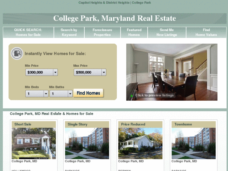 www.collegepark-homesforsale.com