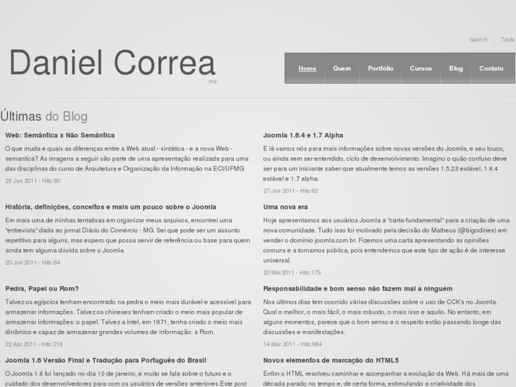 www.danielcorrea.me