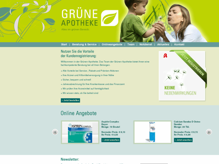 www.grueneapotheke.net