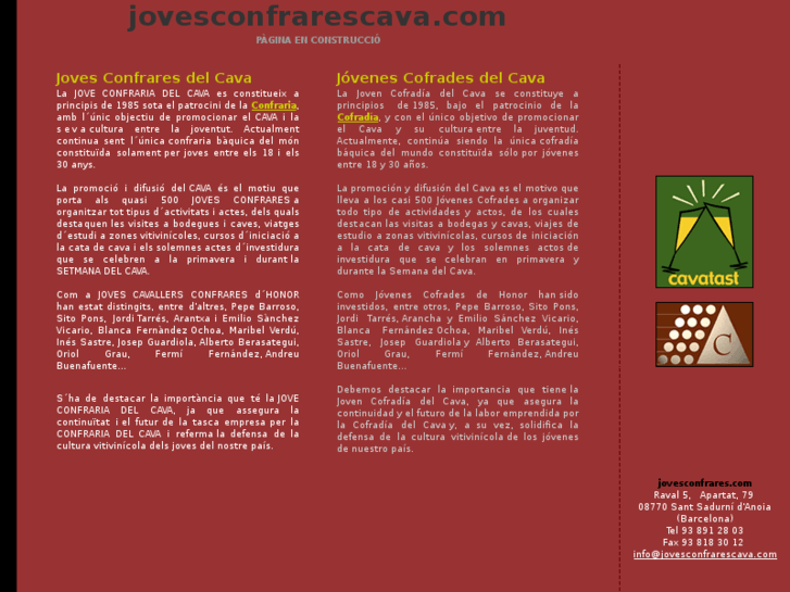 www.jovesconfrarescava.com