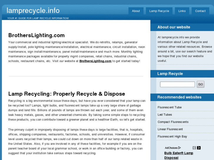 www.lamprecycle.info