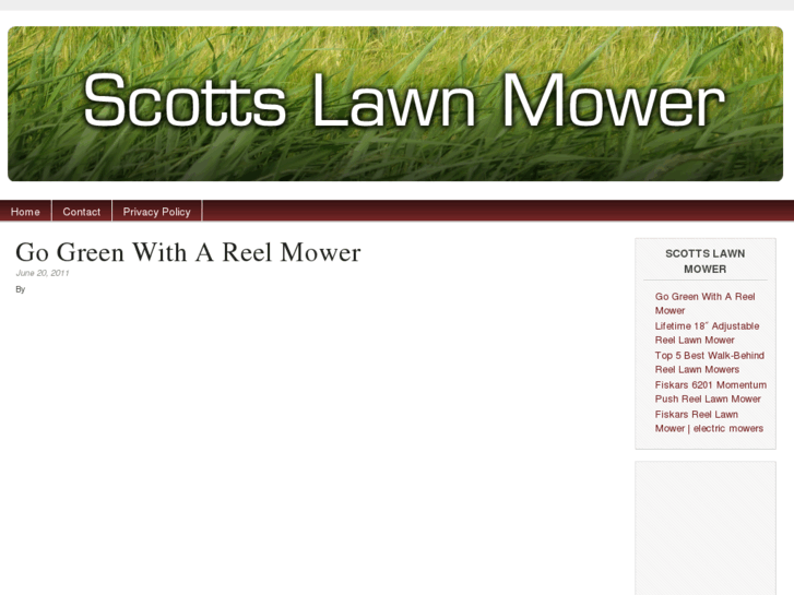 www.scottslawnmower.net