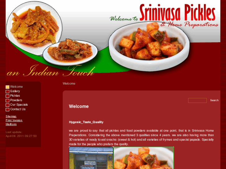 www.srinivasapickles.com