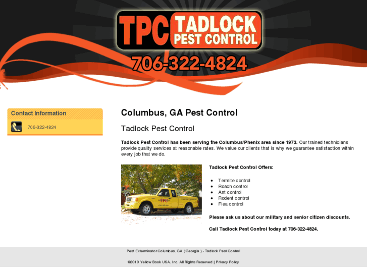 www.tadlockpestcontrol.com